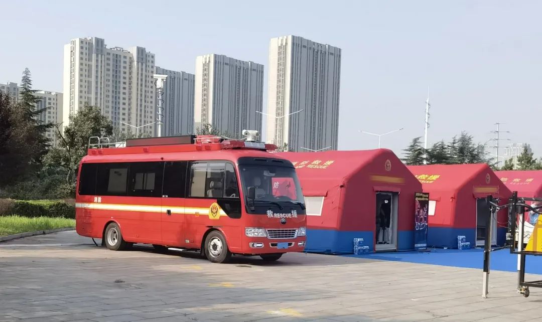 专业支撑专业，宇通勘察消防车参演2024年度山东全省消防监督岗位演练活动！