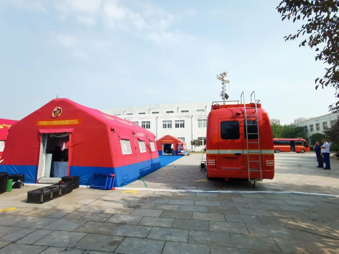 专业支撑专业，宇通勘察消防车参演2024年度山东全省消防监督岗位演练活动！